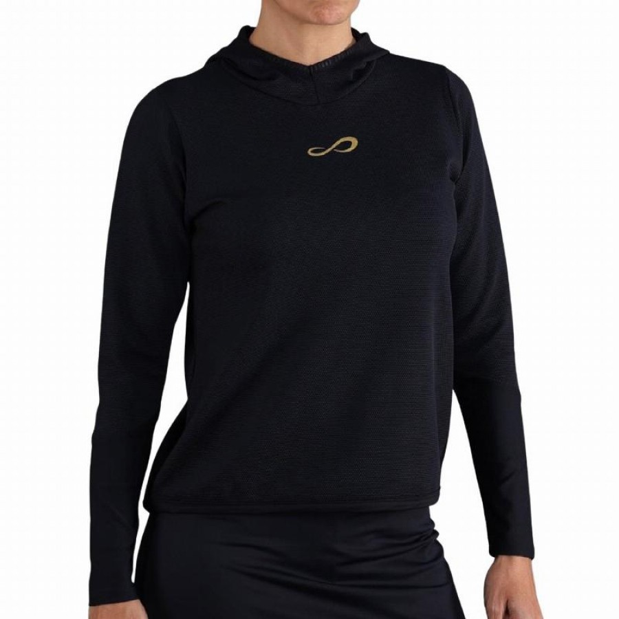 Sudadera Endless Breath Line Negro  Oferta + Barato