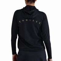 Sudadera Endless Breath Line Negro  Oferta + Barato
