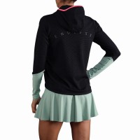 Sudadera Endless Breath Line Negro Verde Forest  Oferta + Barato