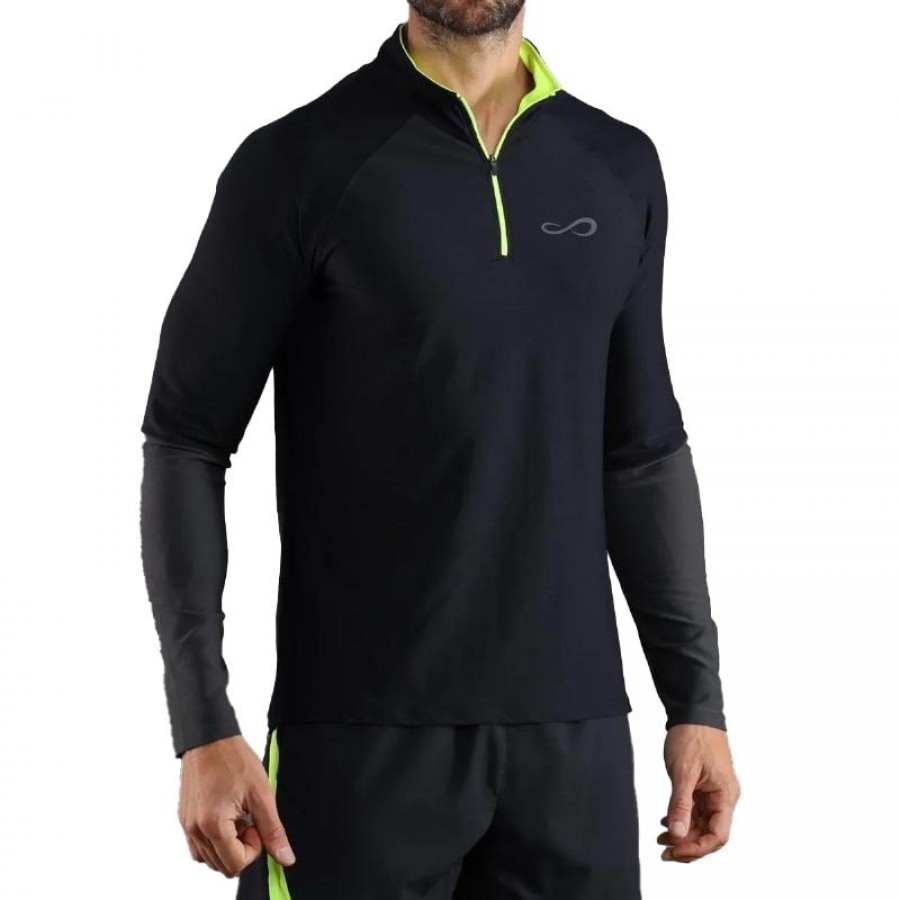 Endless Epic II Sweatshirt Black Yellow  Offer + Cheap