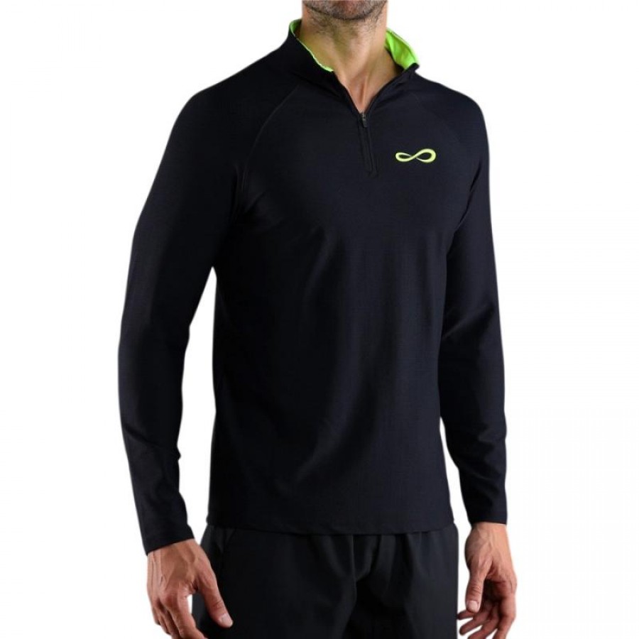 Sudadera Endless Epic Negro Amarillo  Oferta + Barato