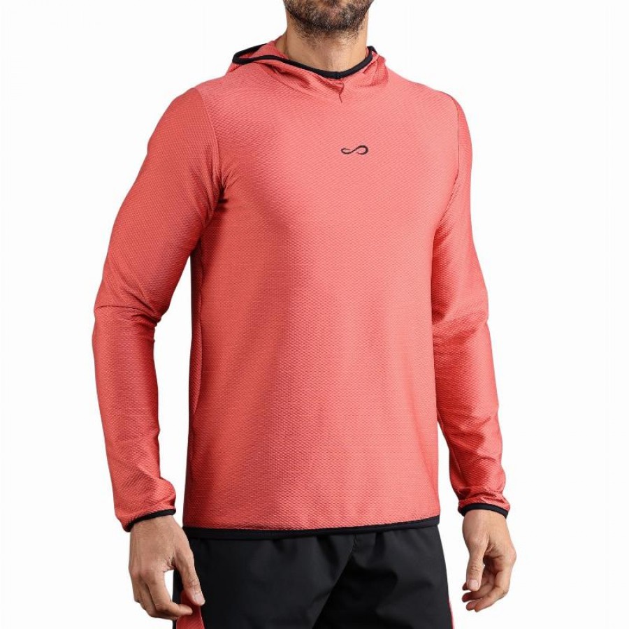 Sudadera Endless Hero II Coral Auburn  Oferta + Barato