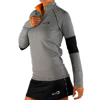 Moletom Endless Kirsch Cinza Laranja  Oferta + Barato