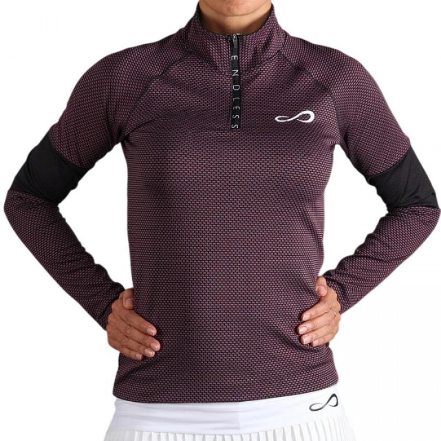 Sudadera Endless Kirsch Iconic Purpura  Oferta + Barato