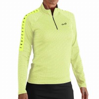 Sweat-shirt Endless Kirsch II Jaune  Offre - Pas cher
