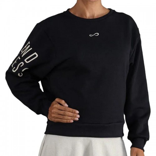 Sudadera Endless Swell Negro Dorado
