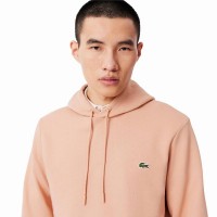 Sudadera Lacoste Algodon Beige Corail  Offre - Pas cher
