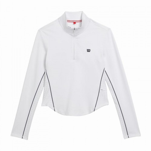 Sudadera Wilson Brentwood Blanco Mujer