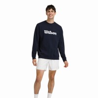 Wilson Parkside Crew Navy Blue Sweatshirt  Offer + Cheap