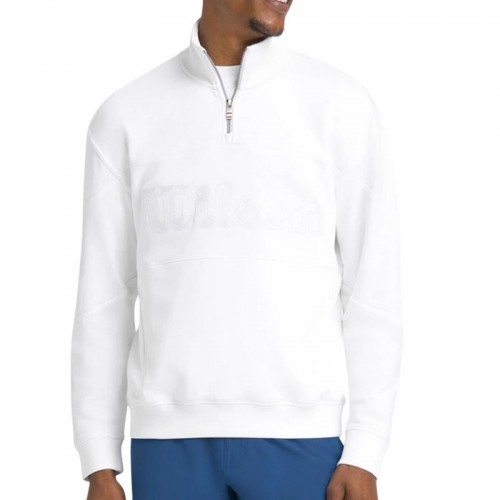 Sudadera Wilson Parkside Half Zip Blanco