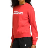 Wilson Team Crew Red Women''s Sweatshirt