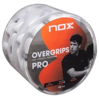 Nox Pro Smooth White Overgrips 60 Batteries