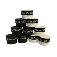 Royal Padel Smooth White Black Drum 60 Overgrips