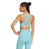 Top Adidas Techfit Azul Menta