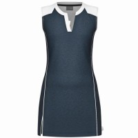 Vestido Head Play Tech Azul Marinho Branco  Oferta + Barato