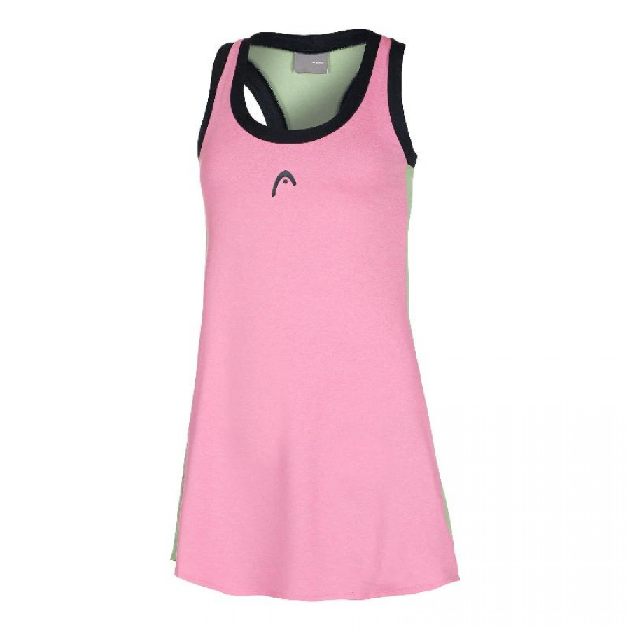 Head Play Tech Dress Pink Green  Offer + Cheap