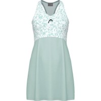 Vestido Head Spirit Azul Infinity Print  Offer + Cheap