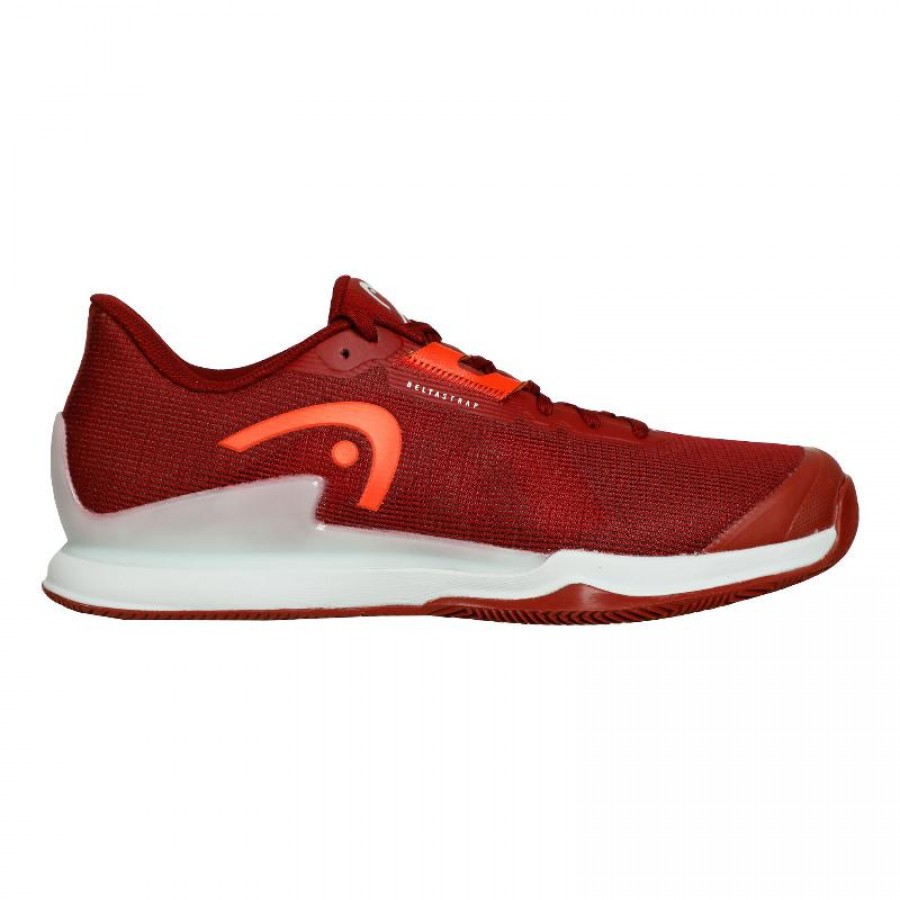 Head Sprint Pro 3.5 Clay Shoes Dark Red Orange  Offer + Cheap