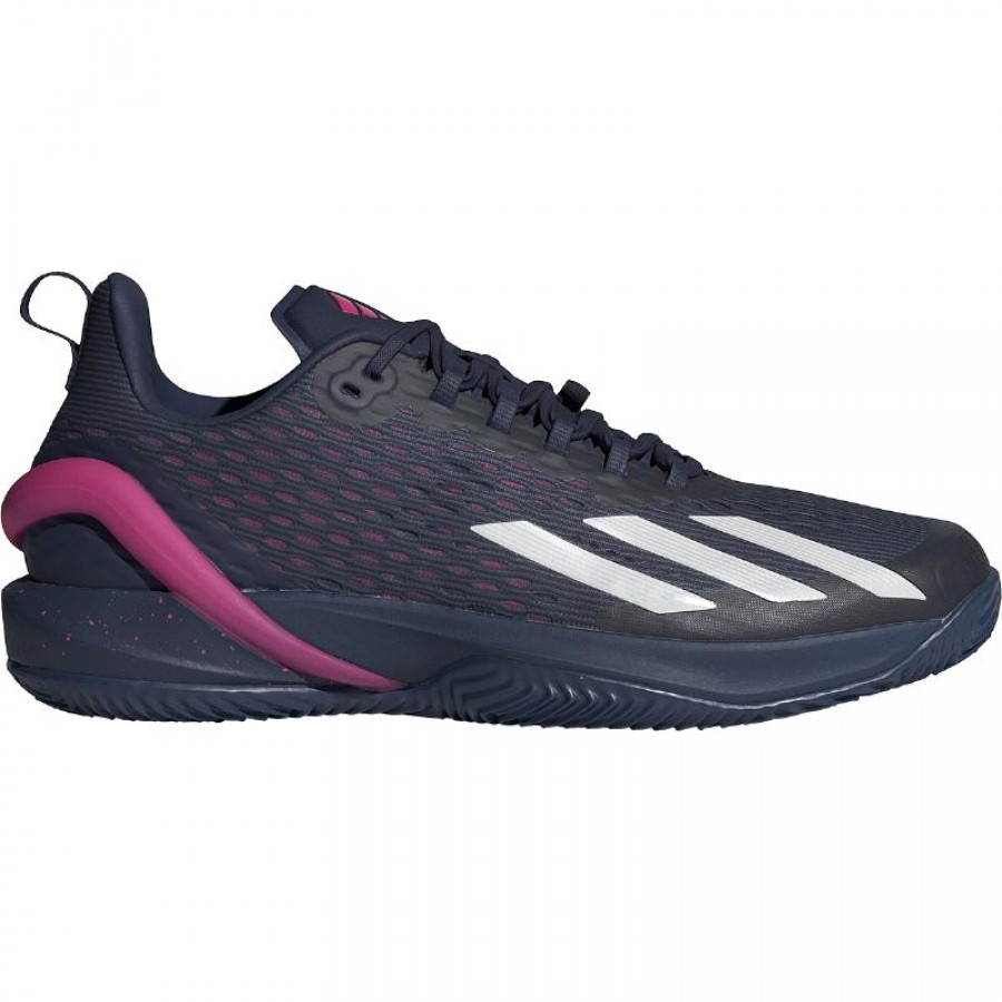 Adidas Adizero Cybersonic Clay Dark Blue Pink Sneakers  Offer + Cheap
