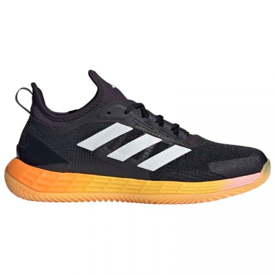 Adidas Adizero Ubersonic 4.1 Clay Black Silver Orange Women''s Shoes  Offer + Cheap