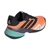 Zapatillas Adidas Barricade 14 Naranja Negro Aqua