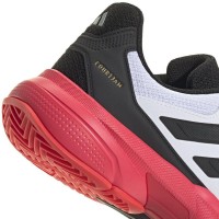 Adidas CourtJam Control 3 White Black Red Sneakers  Offer + Cheap