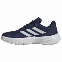 Tênis Adidas CourtJam Control 3 Clay Azul Escuro Branco