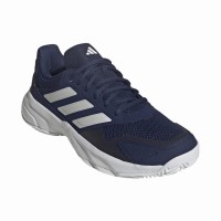Tênis Adidas CourtJam Control 3 Clay Azul Escuro Branco