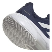 Tênis Adidas CourtJam Control 3 Clay Azul Escuro Branco