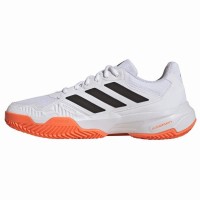 Zapatillas Adidas CourtJam Control 3 Clay Blanco Naranja Negro
