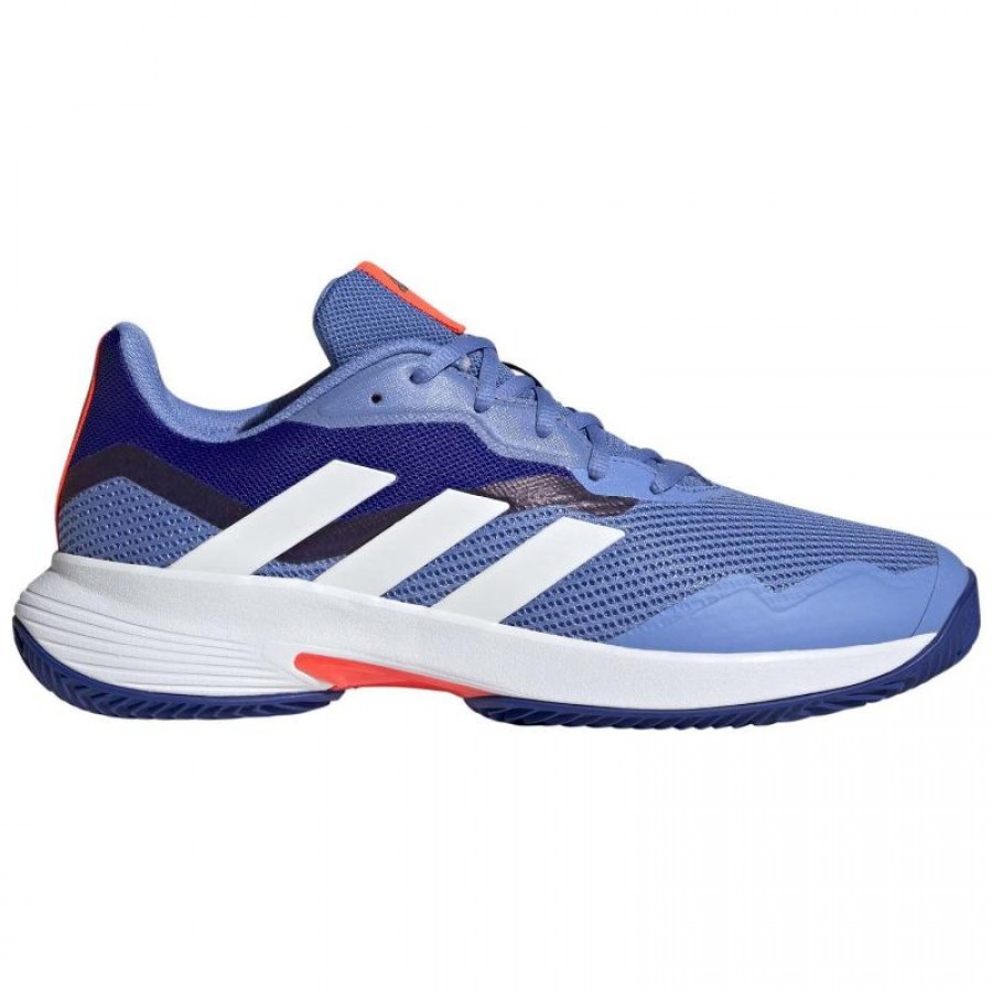 Adidas CourtJam Control Blue Fusion White Baskets  Offre - Pas cher
