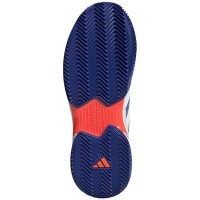 Adidas CourtJam Control Blue Fusion White Baskets  Offre - Pas cher