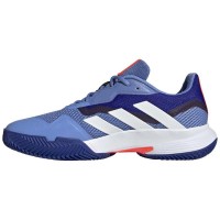 Adidas CourtJam Control Blue Fusion White Baskets  Offre - Pas cher