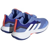 Adidas CourtJam Control Blue Fusion White Baskets  Offre - Pas cher