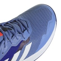 Adidas CourtJam Control Blue Fusion White Baskets  Offre - Pas cher