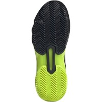 Baskets Adidas CourtJam Control Clay Carbon Lucid Lemon  Offre - Pas cher