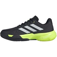 Baskets Adidas CourtJam Control Clay Carbon Lucid Lemon  Offre - Pas cher