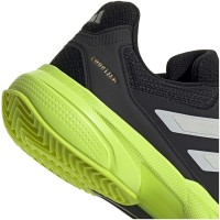 Baskets Adidas CourtJam Control Clay Carbon Lucid Lemon  Offre - Pas cher