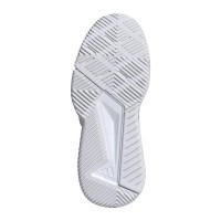 Tênis femininos Adidas Courtquick Padel Branco Cinza