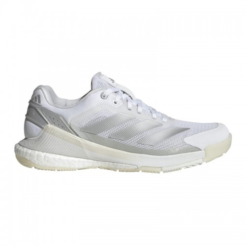 Adidas Crazyquick Boost Padel White Gray Women''''s Sneakers