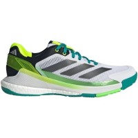 Adidas Crazyquick Boost Padel Blanc Noir Vert Baskets  Offre - Pas cher