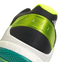 Adidas Crazyquick Boost Padel Blanc Noir Vert Baskets  Offre - Pas cher