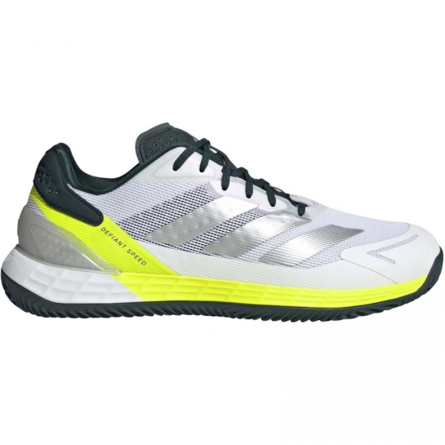 Tênis Adidas Defiant Speed 2 Branco Prata Verde  Oferta + Barato