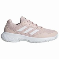 Tênis Adidas GameCourt 2.0 Rosa Branco Feminino  Oferta + Barato