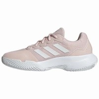 Tênis Adidas GameCourt 2.0 Rosa Branco Feminino  Oferta + Barato