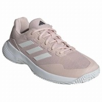 Tênis Adidas GameCourt 2.0 Rosa Branco Feminino  Oferta + Barato