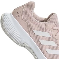 Tênis Adidas GameCourt 2.0 Rosa Branco Feminino  Oferta + Barato
