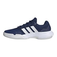 Adidas GameCourt 2 Baskets Bleu Foncé Blanc