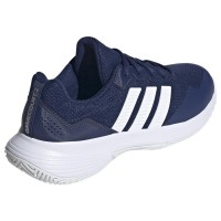 Adidas GameCourt 2 Baskets Bleu Foncé Blanc
