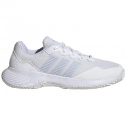 Adidas GameCourt 2 Baskets Blanc Ciel Bleu Femmes